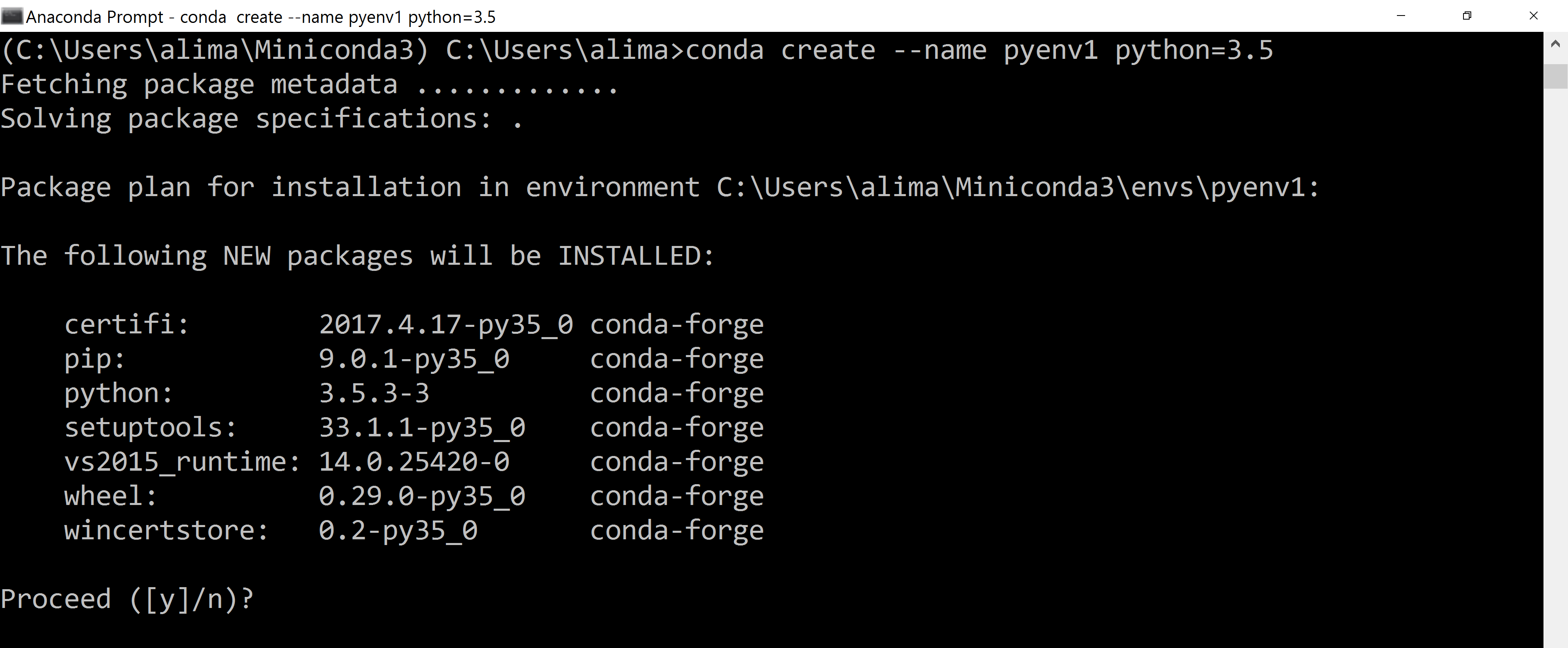 Install Python 3 In Conda Environment